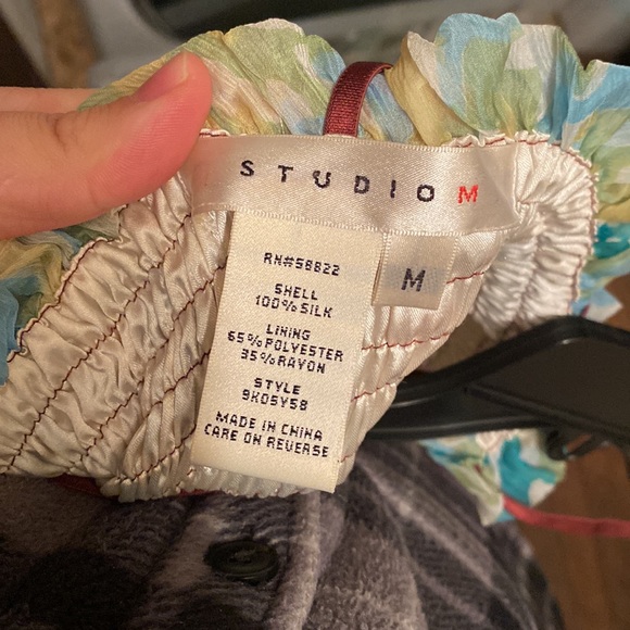 Studio M Colorful Spaghetti Strap Dress - Picture 7 of 7